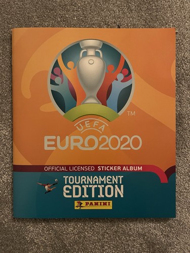 Euro 2020 panini sticker book - 2020,
