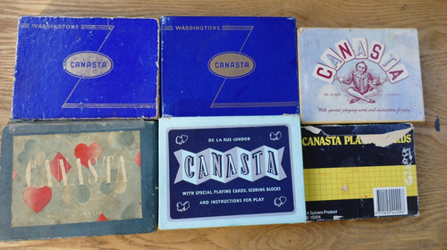 Vintage packs canasta - vintage,