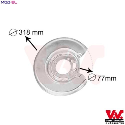 Splash guard brake disc - brake,