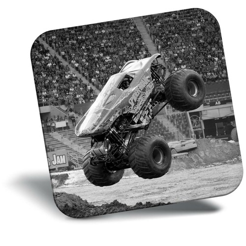 Awesome fridge magnet - awesome, bw