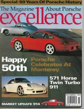 EXCELLENCE - PORSCHE 1998 NOV