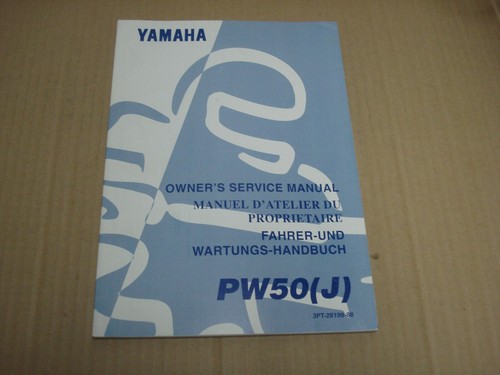 1997 yamaha pw50 owner - yamaha, owner's