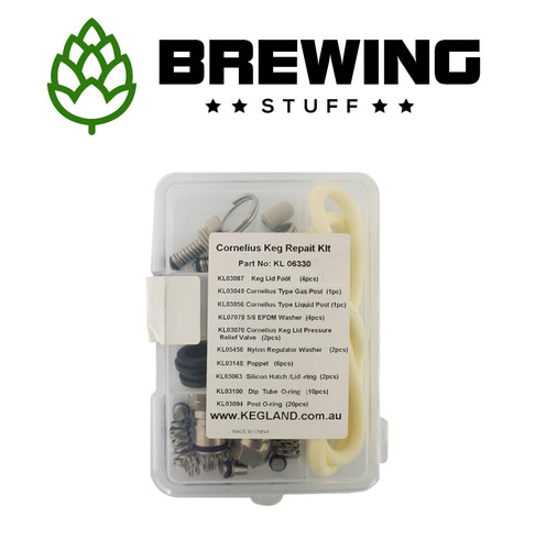 Corny keg repair kit - corny, o-rings