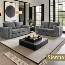 Sienna Sofa Suite Set 2 3 Seater Corner