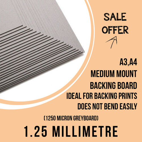 1250 micron greyboard - 1250, a3,