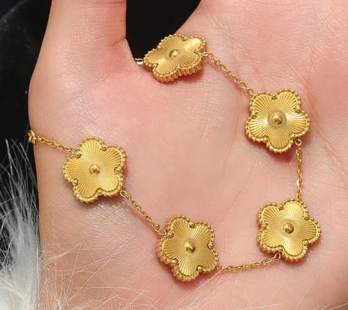 18k gold plated bracelet - 18k,