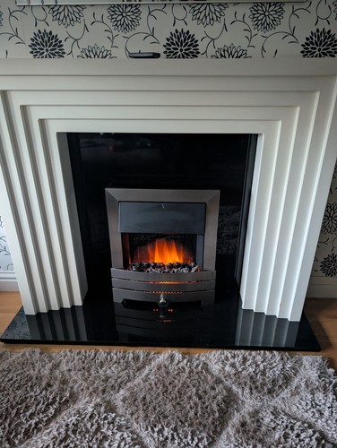 Electric fire - electric,