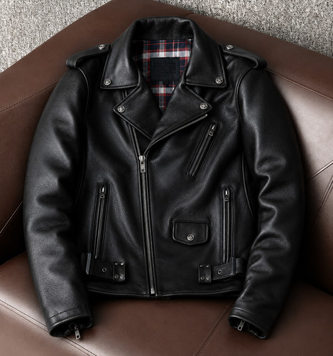 Men black aur - real, leather