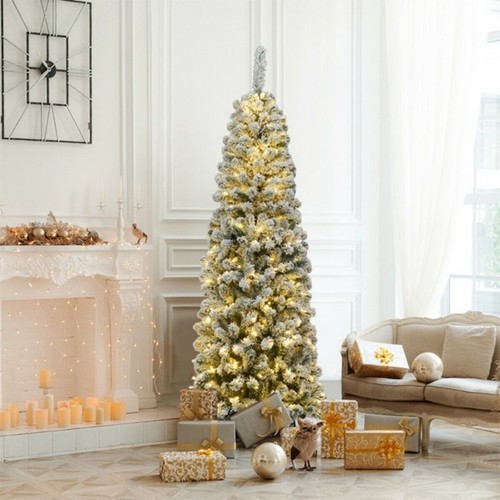 Slim christmas tree with - slim,