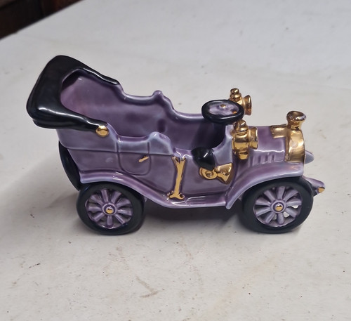 Vintage bretby art pottery car - vintage,