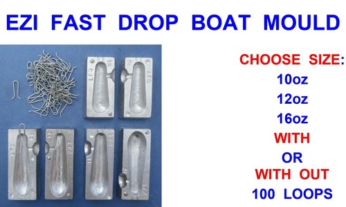 Ezi drop boat mould - drop, for