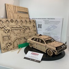 Build your own Stock Car - 2L Saloon Wooden Slot Together Model Kit