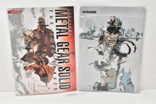 Metal Gear Solid 2 & The Twin Snakes file holder Clear File 2types set KONAMI