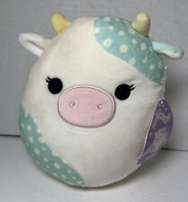 Squishmallow 7.5” Belana The Cow Easter 2023 Kelly Toy BNWT