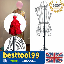 Half body dress form - dress, wire