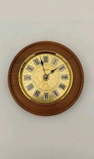 Vintage Clock Mercedes Wood