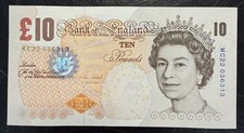 Old £10 Ten Pound Note