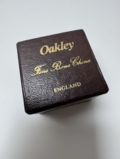 Oakley Thimble Box With Rostrand Sweden Ceramic Thimble Vintage Boxed