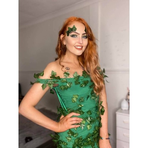 Custom halloween poison ivy - halloween,