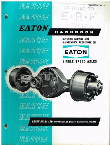 Erf eaton single speed - erf,