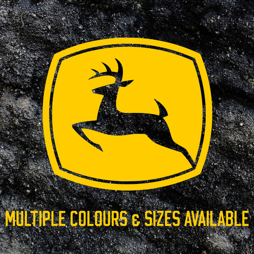 John deere logo agrispec vinyl - deere,