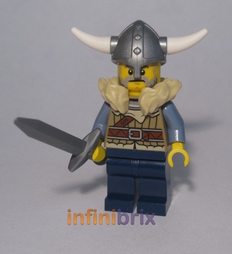 Lego viking warrior minifigure - lego,