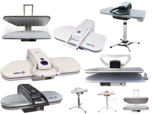 Steam ironing press - press, by