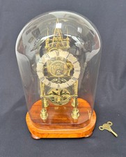 Victorian Brass Skeleton Clock - Gourlay N. Stewart