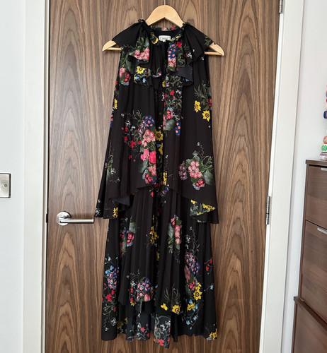 Erdem black floral - x,
