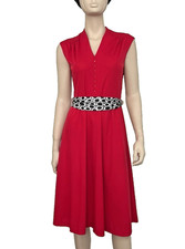 Vintage Red Party Dress