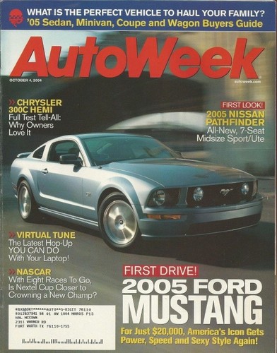 Autoweek 2004 oct - -, new
