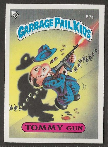 Topps garbage pail - pail, 1985