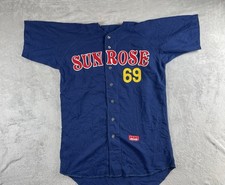 Japanese Vintage Baseball Jersey Size Large Sun Rose