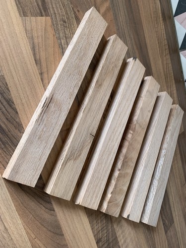 Ash hardwood offcuts reclaimed - ash,