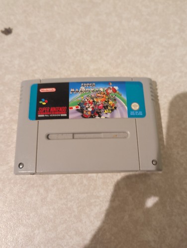 Super mario kart snes - kart, game