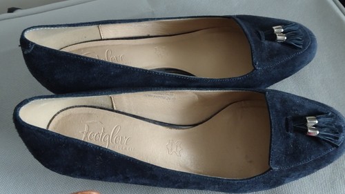 Foxglove navy suede - (m,