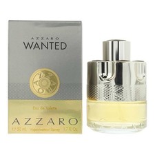 Azzaro Wanted Eau de Toilette 50ml Spray for Him - Damaged Box