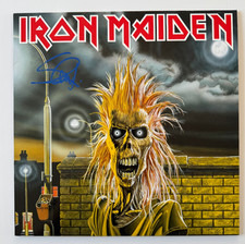 STEVE HARRIS Signed Iron