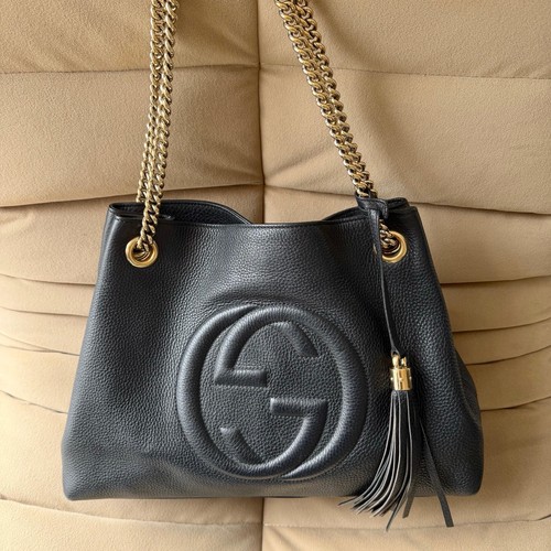 Gucci soho chain tote bag - soho,