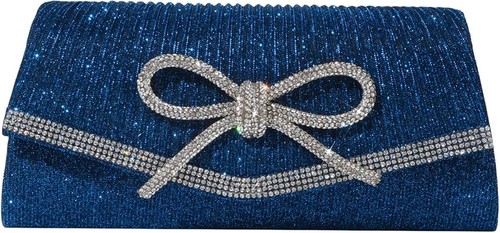 Bow evening bag sparkly - bag,