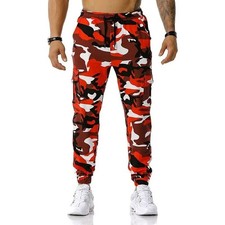 Mens Cargo Joggers Elasticated
