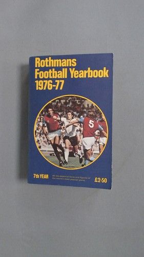 Rothmans football yearbook - rothmans,
