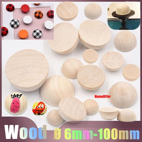 Wooden hemispheres wood - hemispheres,