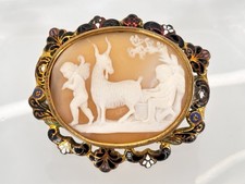 Antique Colored Enamel Frame