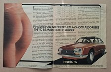 Citroen GS Original UK Press Advert 1978