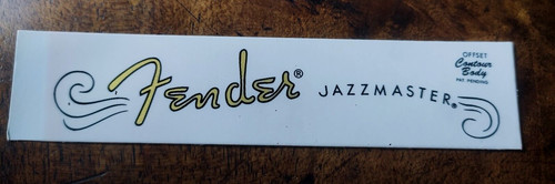 Fender jazzmaster headstock - fender,