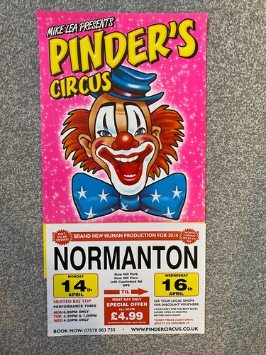 Pinder circus poster 2014 - poster,