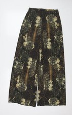 Zara Womens Brown Animal Print