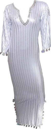 Belly dance - (white, silver)