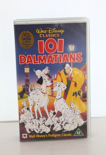 101 dalmatians - (vhs,, 1992)